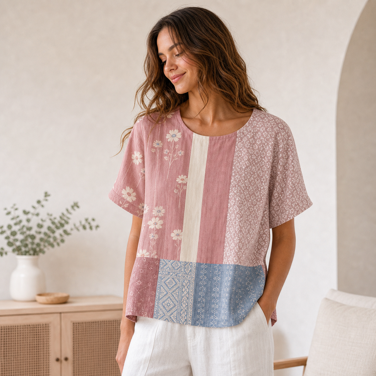 Dusty Rose Patchwork