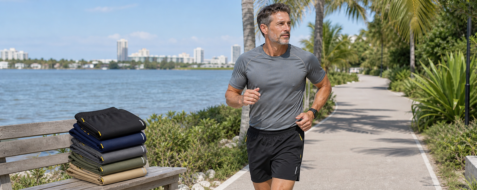 🔥CLEARANCE SALE🔥 Quick-Dry Athletic Shorts active banner