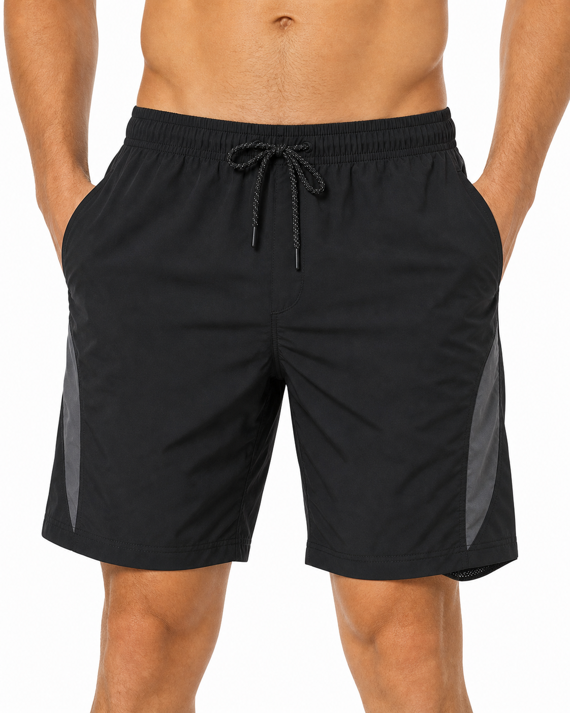 🔥CLEARANCE SALE🔥 Quick-Dry Swim Trunks - Black Charcoal
