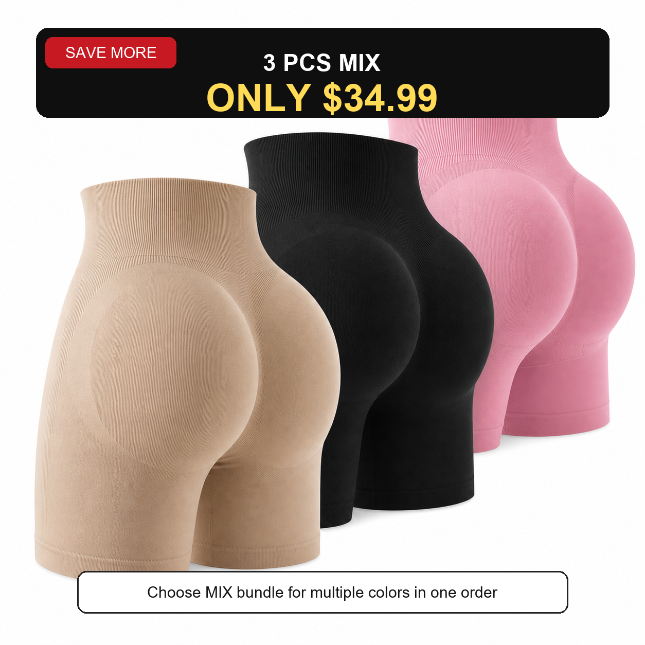 3 PCS MIX ONLY $34.99