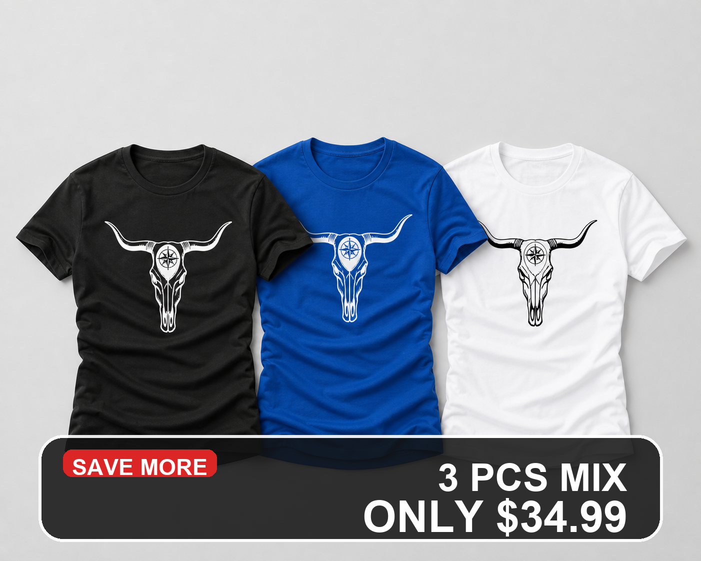 3 PCS MIX ONLY $34.99