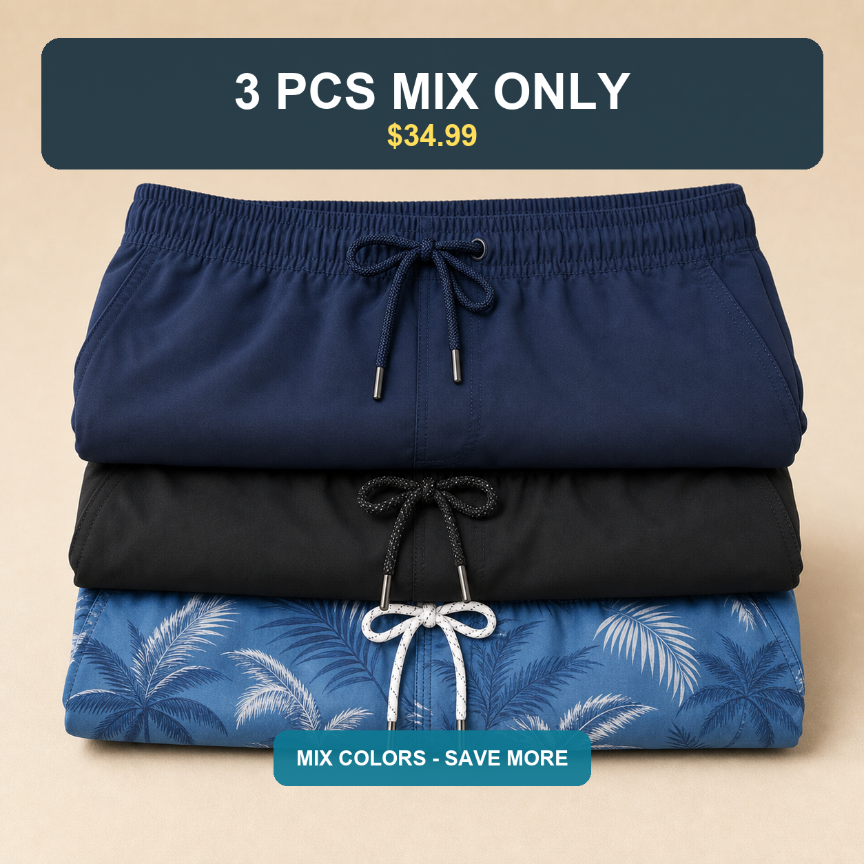 3 PCS MIX ONLY $34.99