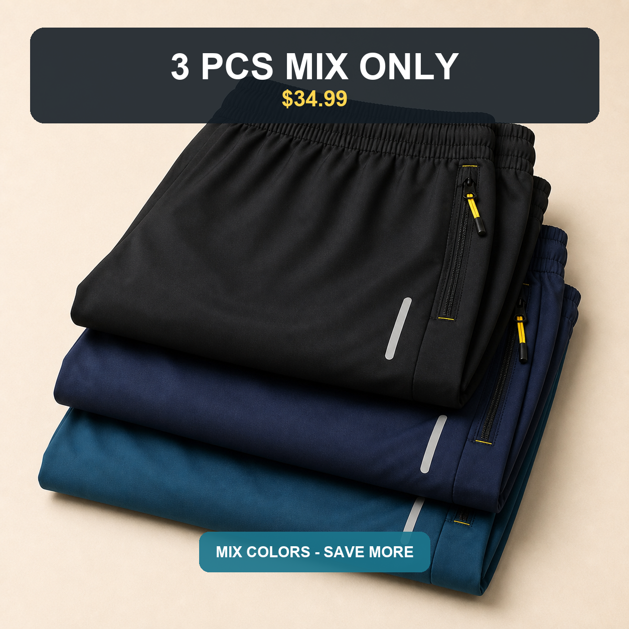 3 PCS MIX ONLY $34.99
