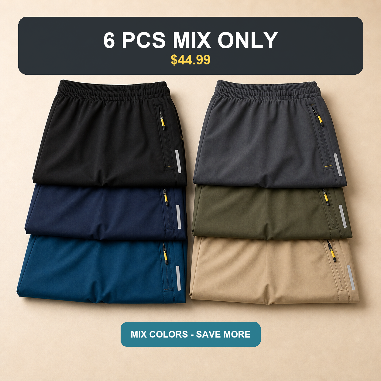 6 PCS MIX ONLY $44.99