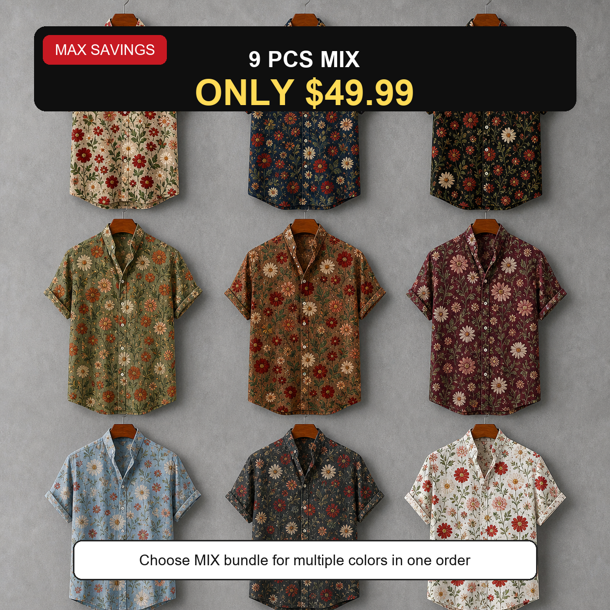 9 PCS MIX ONLY $49.99