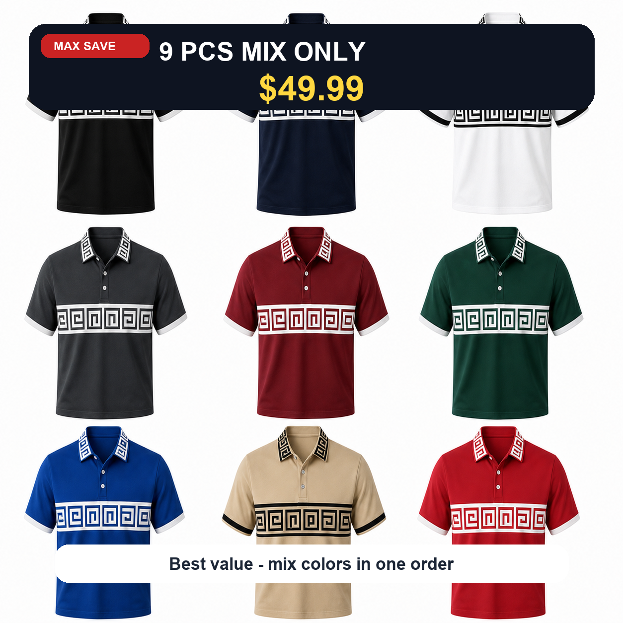 9 PCS MIX ONLY $49.99