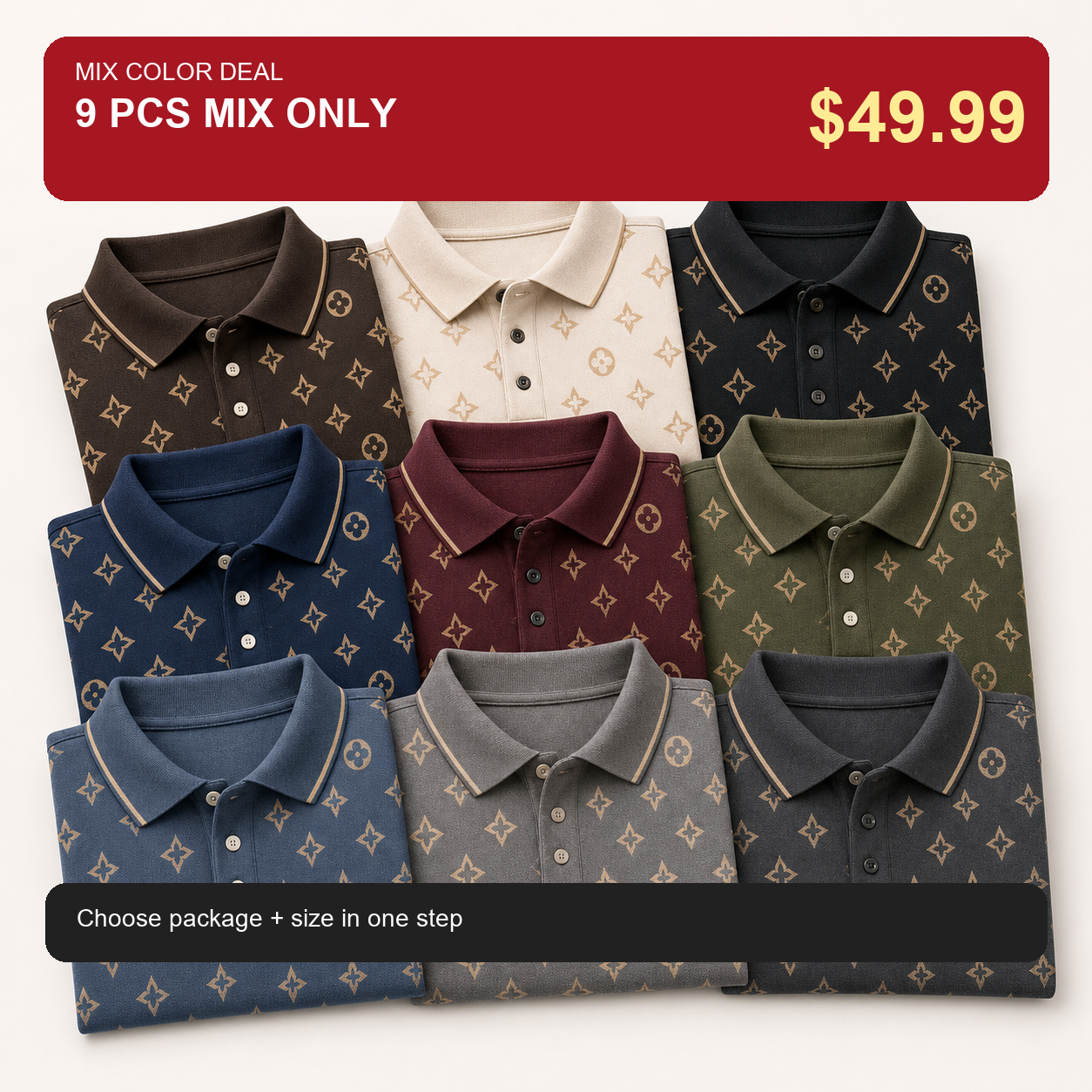 9 PCS MIX ONLY $49.99