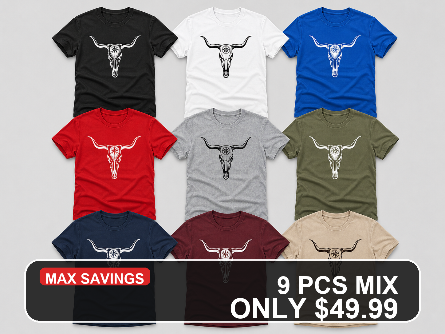 9 PCS MIX ONLY $49.99