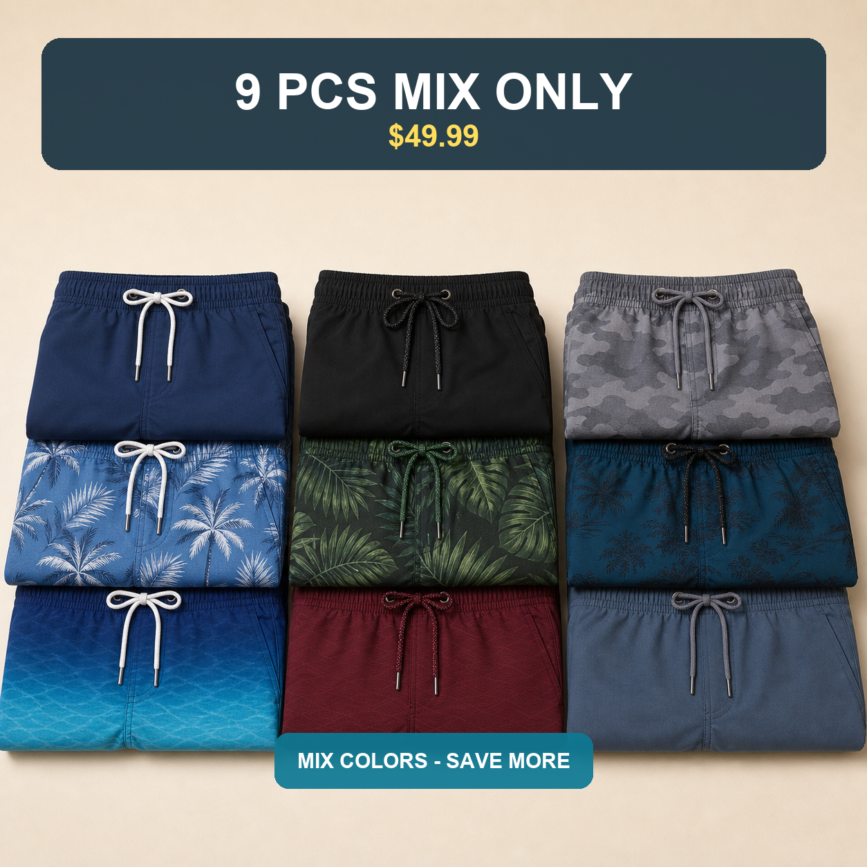 9 PCS MIX ONLY $49.99