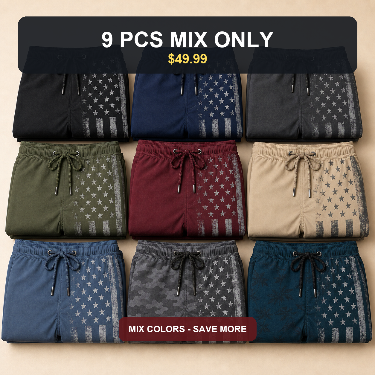 9 PCS MIX ONLY $49.99