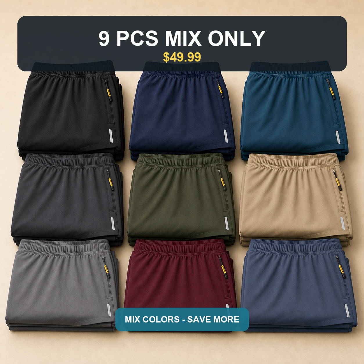 9 PCS MIX ONLY $49.99