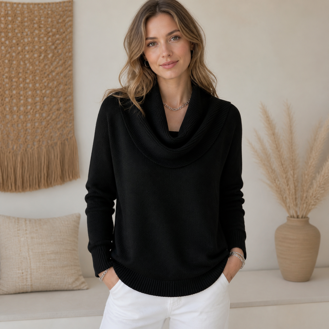Store Closing Clearance⚡10 Pack for $34.99⚡Women's Cowl Neck Knit Sweater
