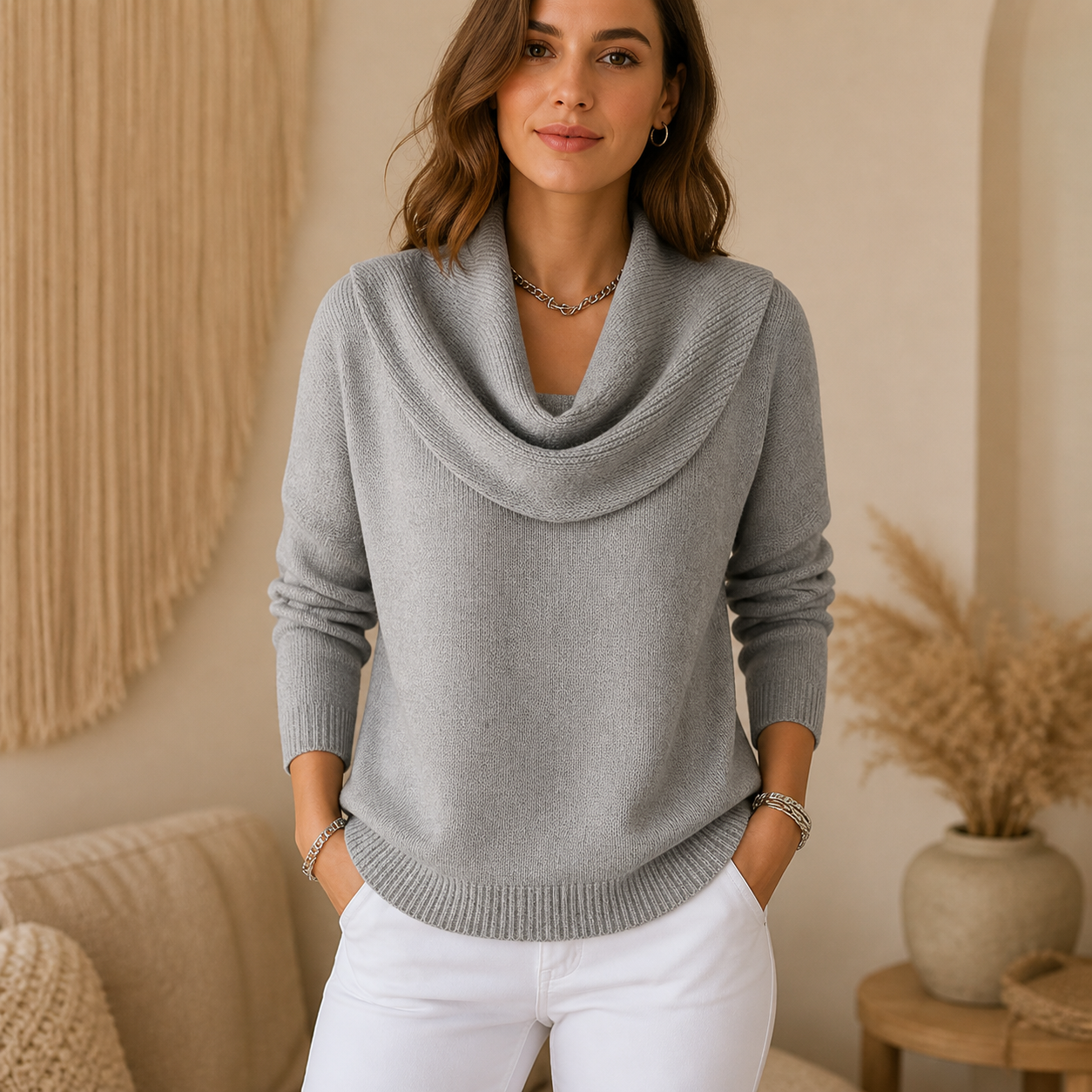 Store Closing Clearance⚡10 Pack for $34.99⚡Women's Cowl Neck Knit Sweater