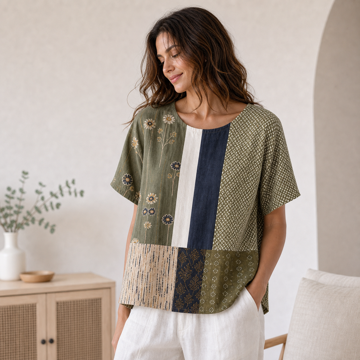 Olive Patchwork