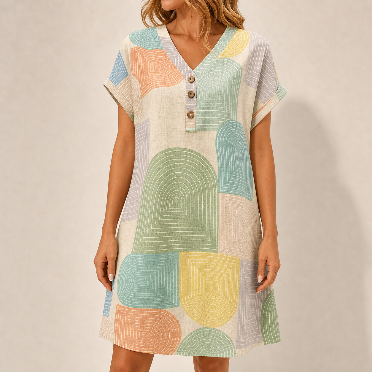 Pastel Geo Print