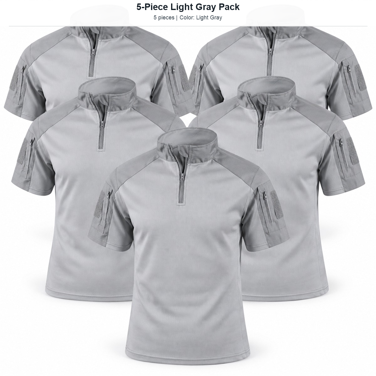 p73 - 5-Piece Light Gray Pack