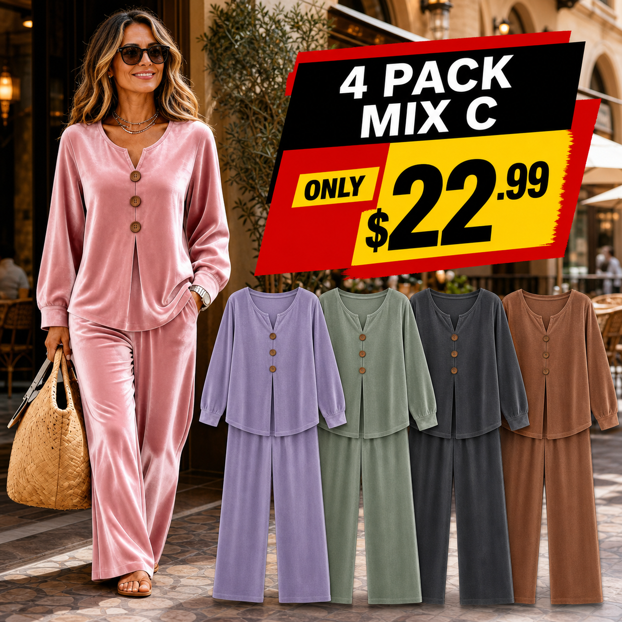 T3u0803002 4-Pack Mix C