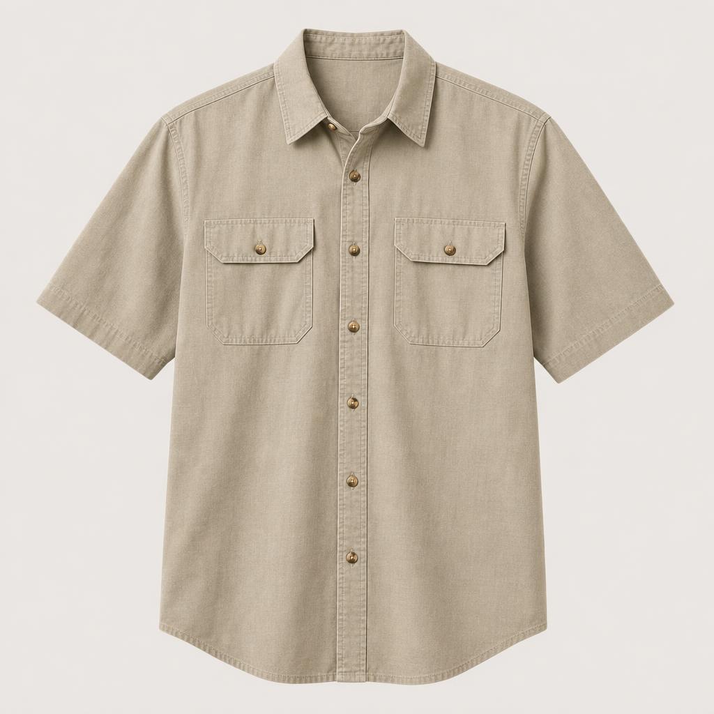 Men’s Short Sleeve Utility Work Shirt