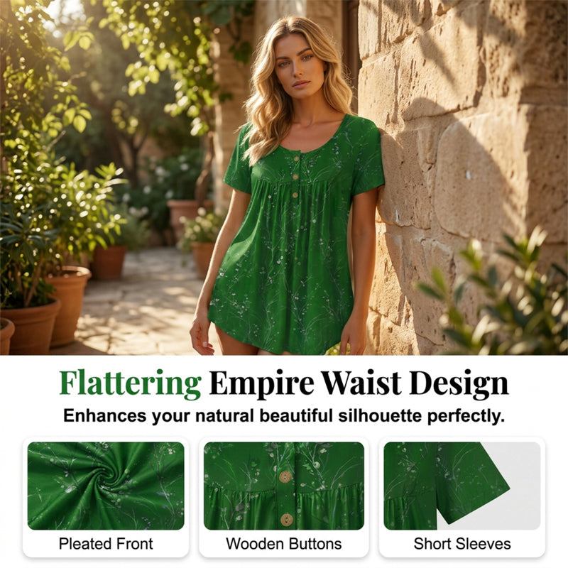 ✨✨Time-Limited Special⏰Women's Floral Print Pleated