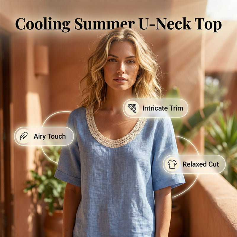 🔥CLEARANCE SALE🔥 Vintage Lace Summer Blouse