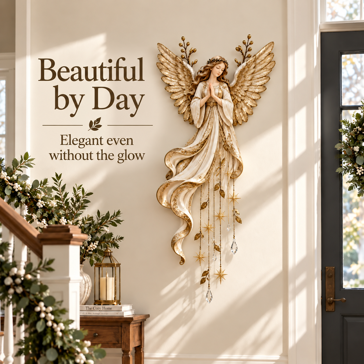 👼 Guardian Angel Starfall Wall Light