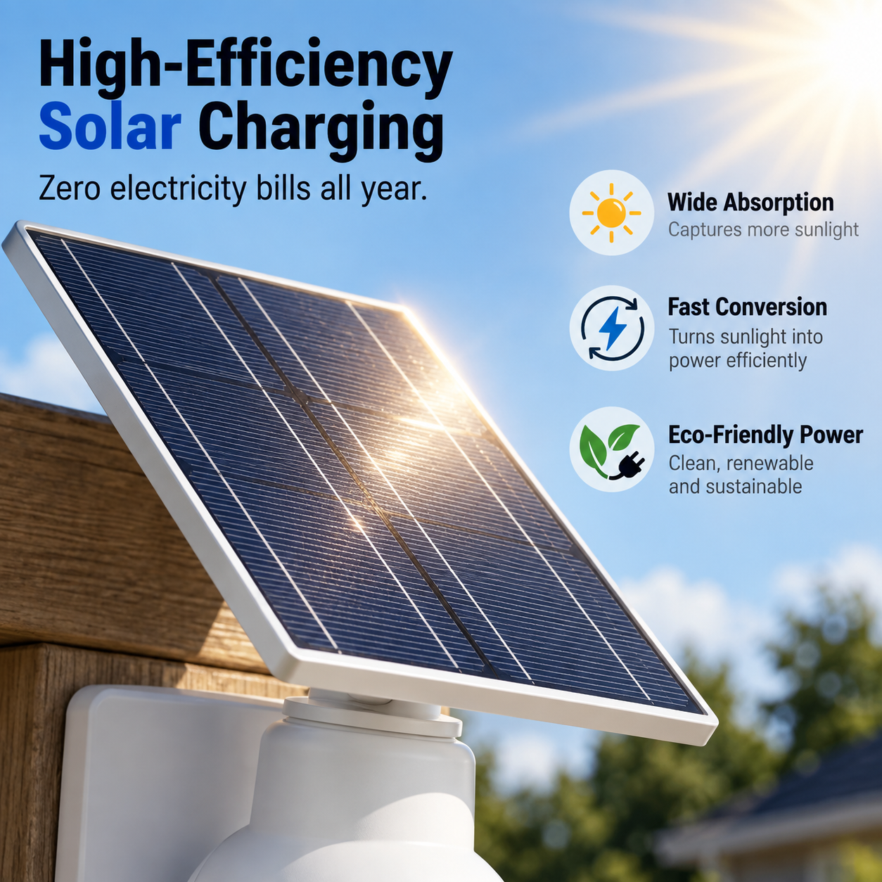 🔥75% OFF 📹Solar Motion Sensor Security Light