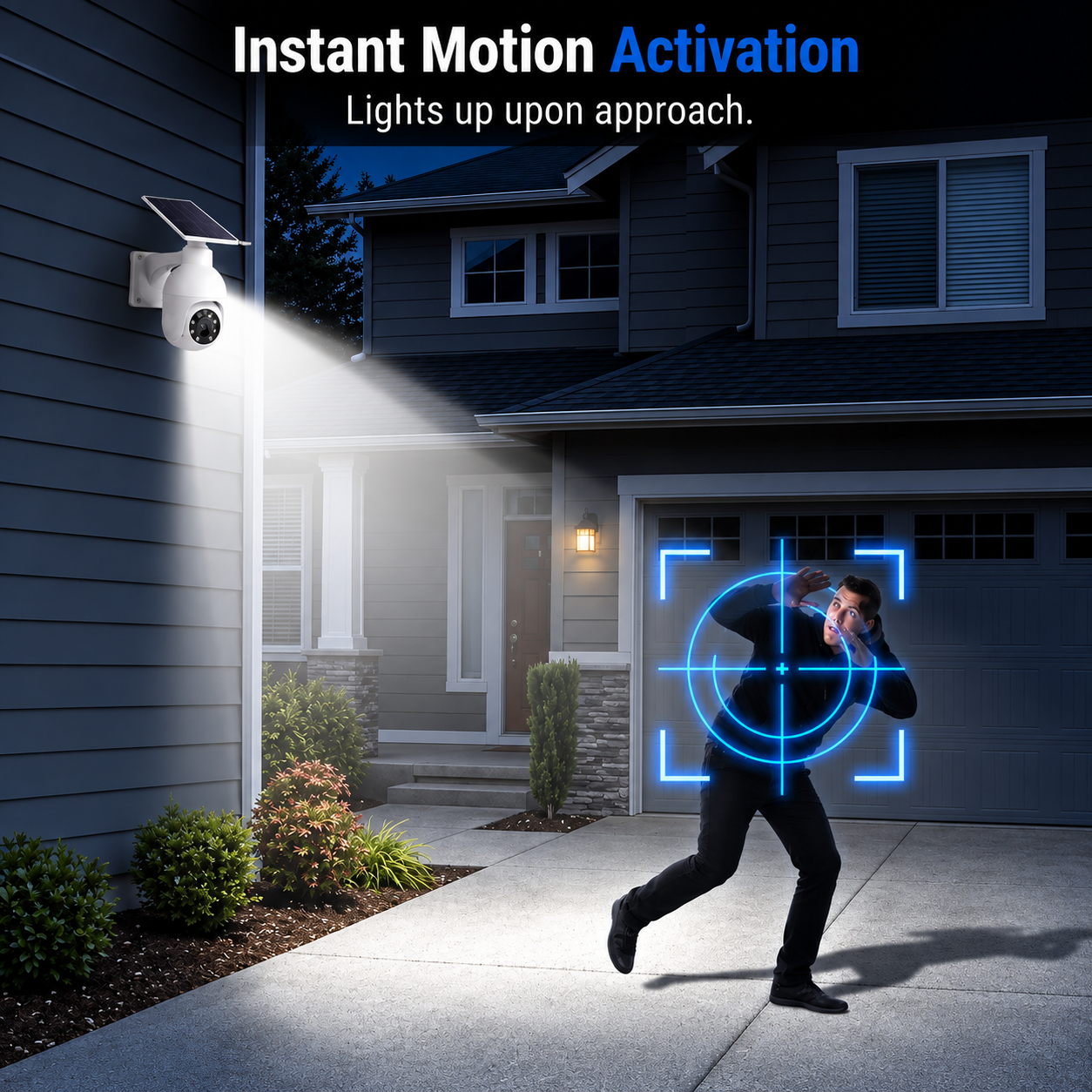 🔥75% OFF 📹Solar Motion Sensor Security Light
