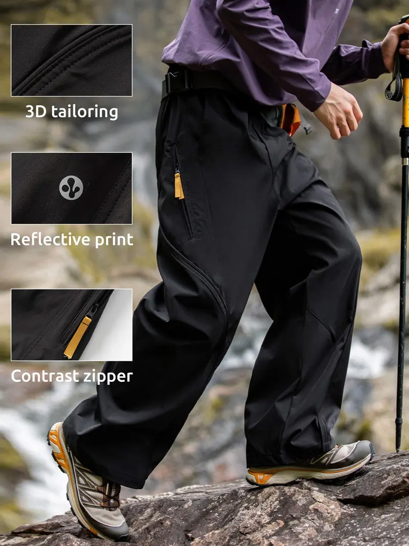 Unisex Water-Resistant Cargo Trousers – Lightweight, Breathable, Straight-Leg Hiking Trousers for Outdoor & Casual---Buy 2 Get 15% Off & Free Shipping!