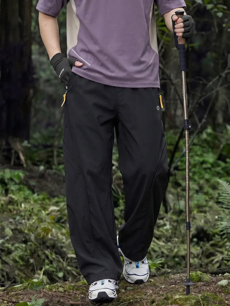 Unisex Water-Resistant Cargo Trousers – Lightweight, Breathable, Straight-Leg Hiking Trousers for Outdoor & Casual---Buy 2 Get 15% Off & Free Shipping!