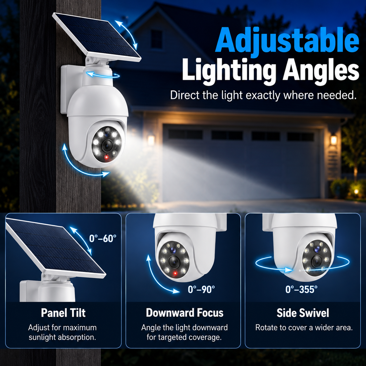 🔥75% OFF 📹Solar Motion Sensor Security Light