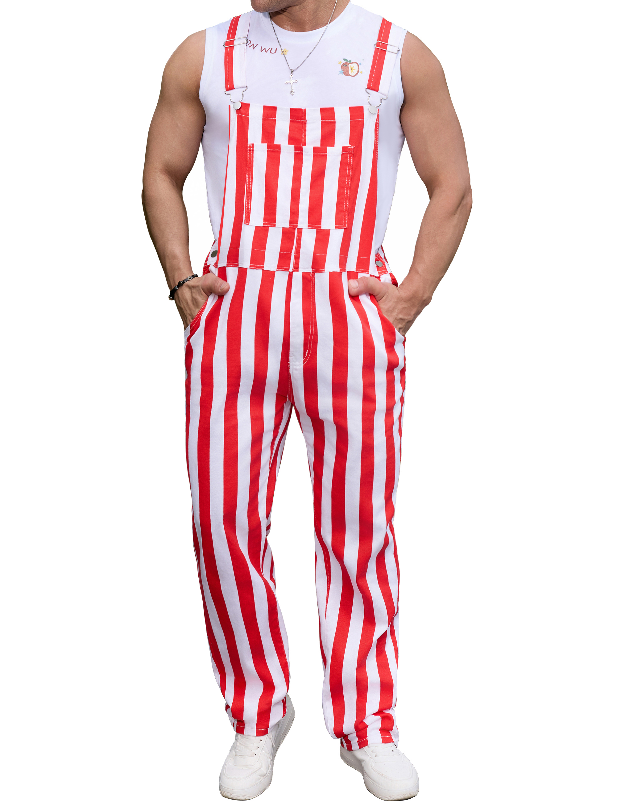 Overalls for Men Jumpsuit Bib Coveralls Festival Outfits