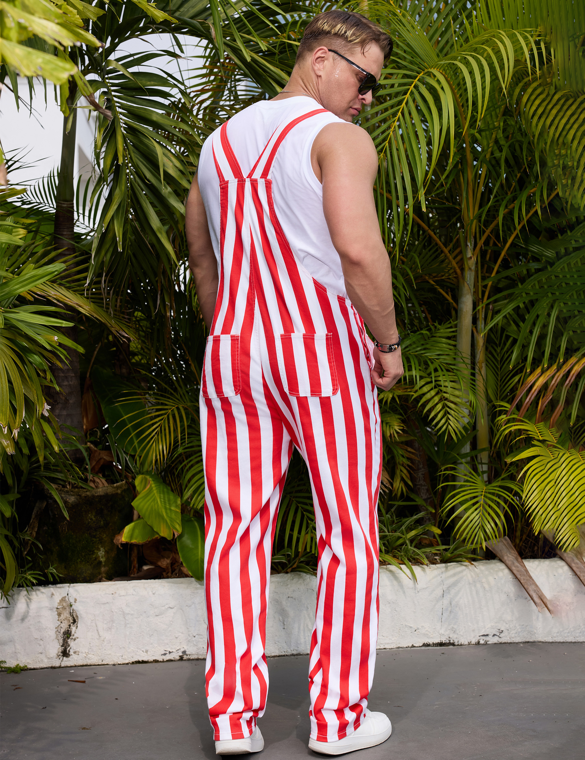 Overalls for Men Jumpsuit Bib Coveralls Festival Outfits