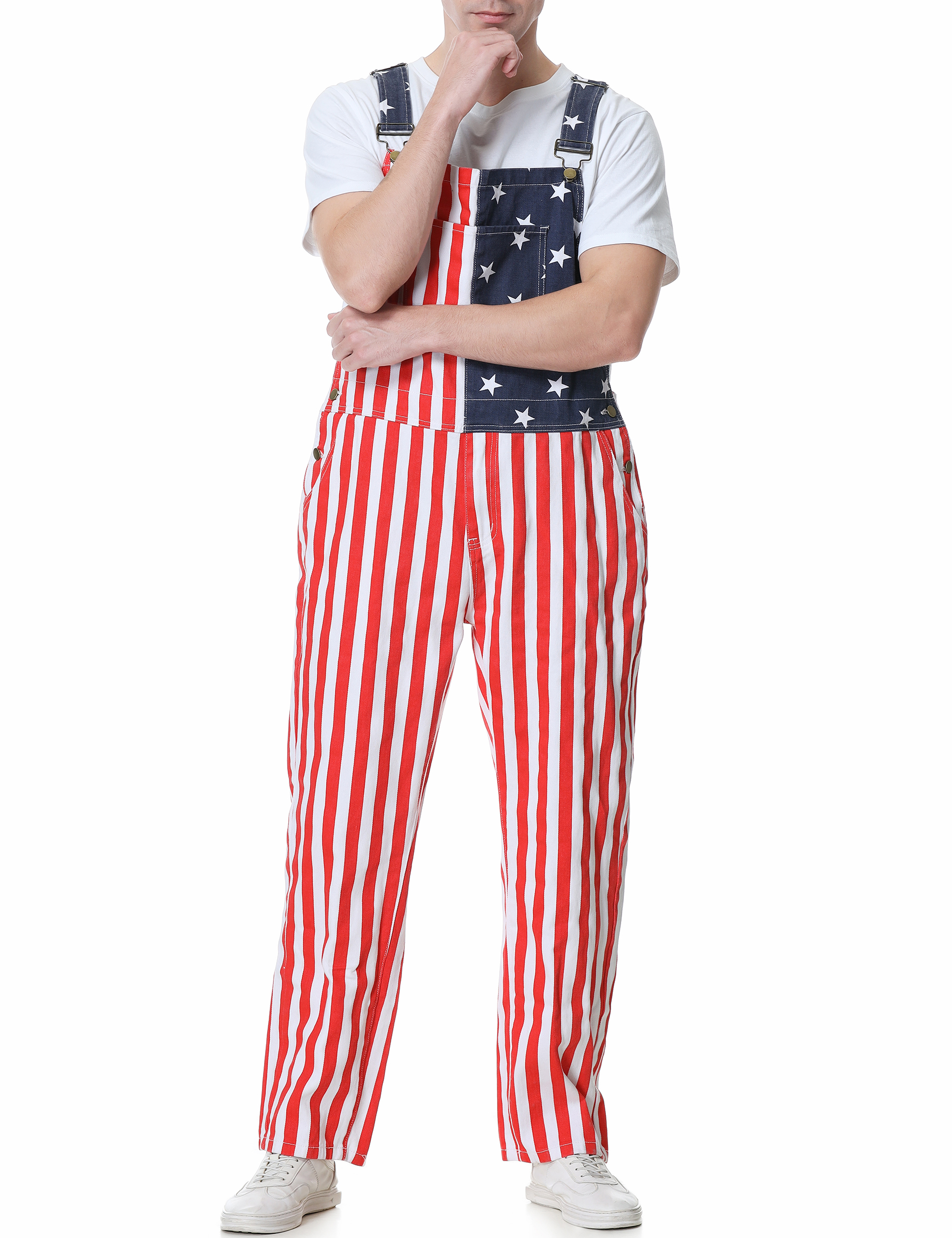 Overalls for Men Jumpsuit Bib Coveralls Festival Outfits