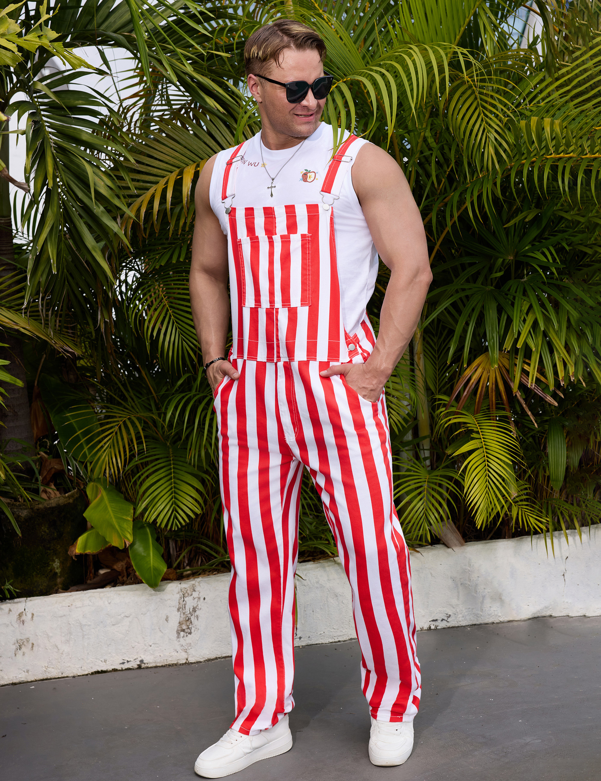 Overalls for Men Jumpsuit Bib Coveralls Festival Outfits