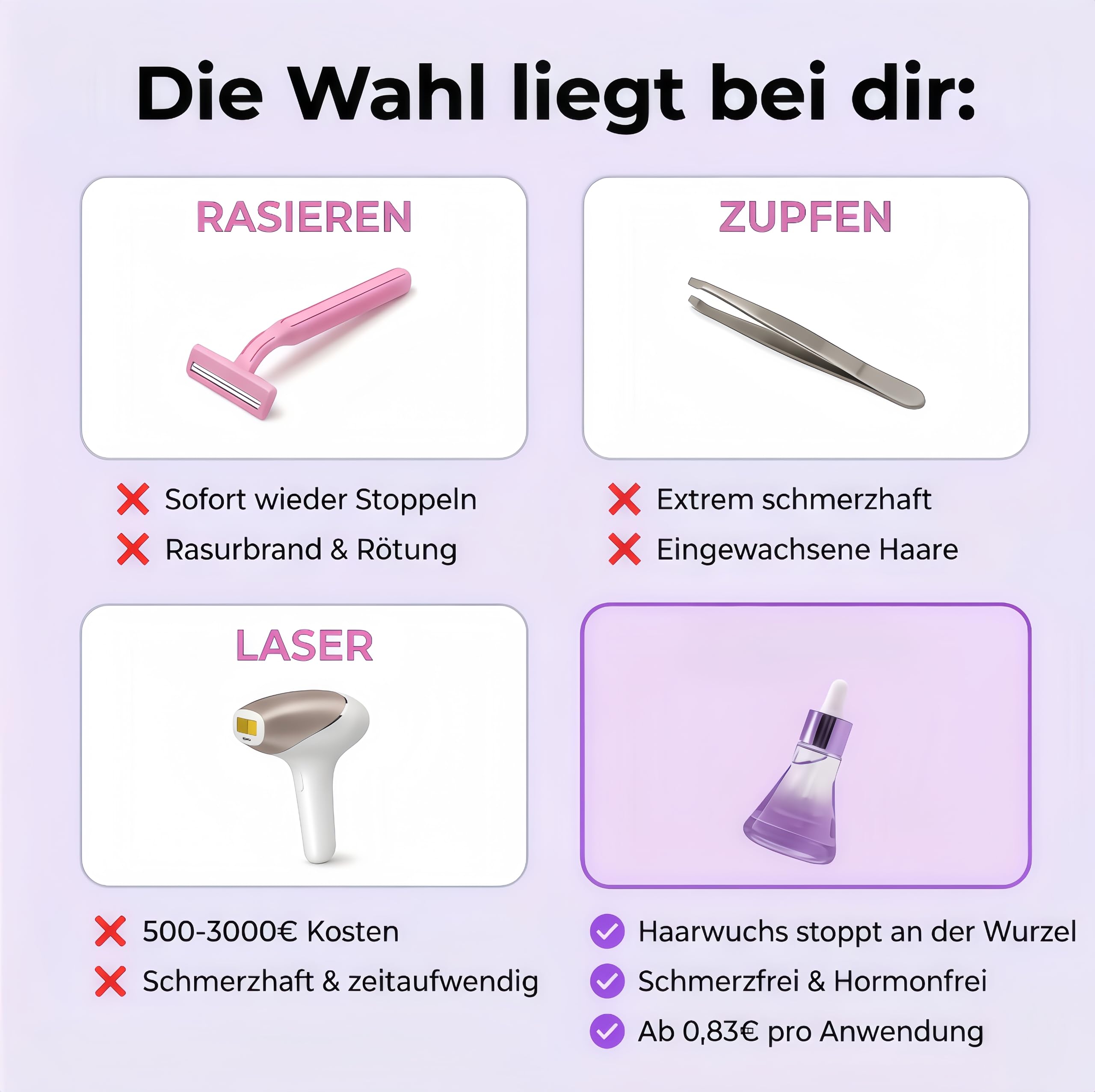 Kavela Cyperus Rotundus Öl – Natürlich Haarwachstum stoppen