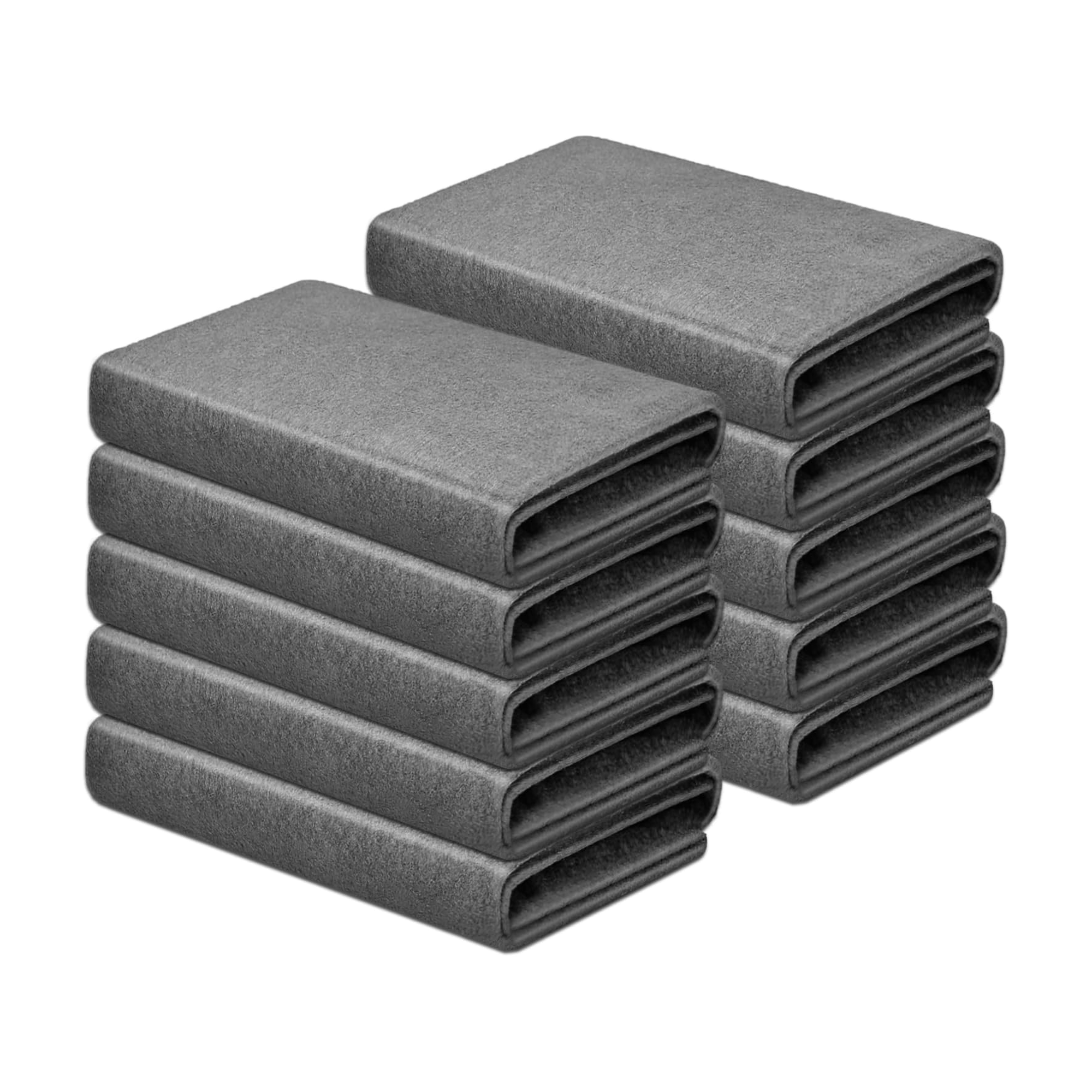 voyfu Magische Reinigungstücher 10er Set, 30 x 40 cm, verdickte Mikrofasertücher fusselfrei, saugstarke Putztücher für F