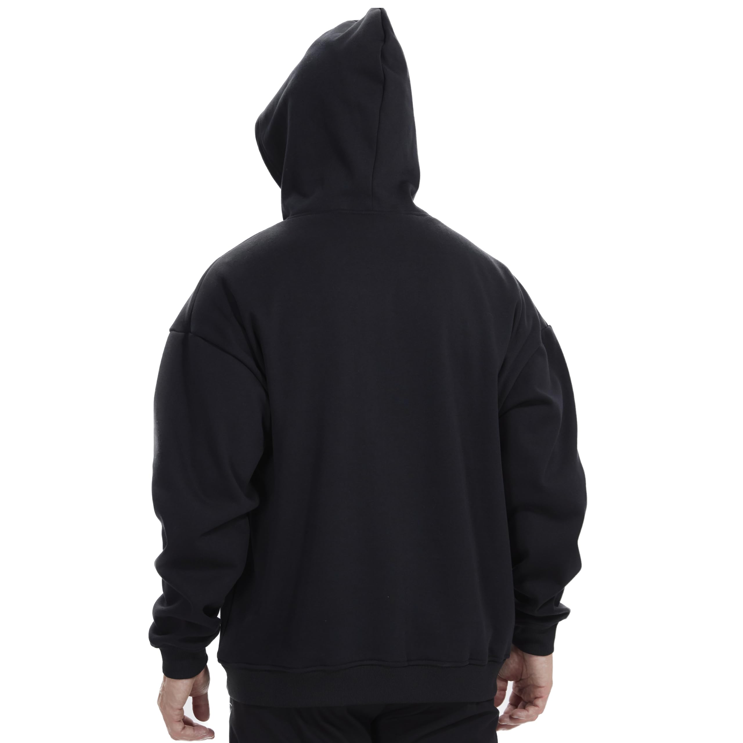 Balaclava Jacket Zip Up Fashion Double Layer Hoodie Hip Hop Outerwear Jacket Y2K Clothing for Men and Women