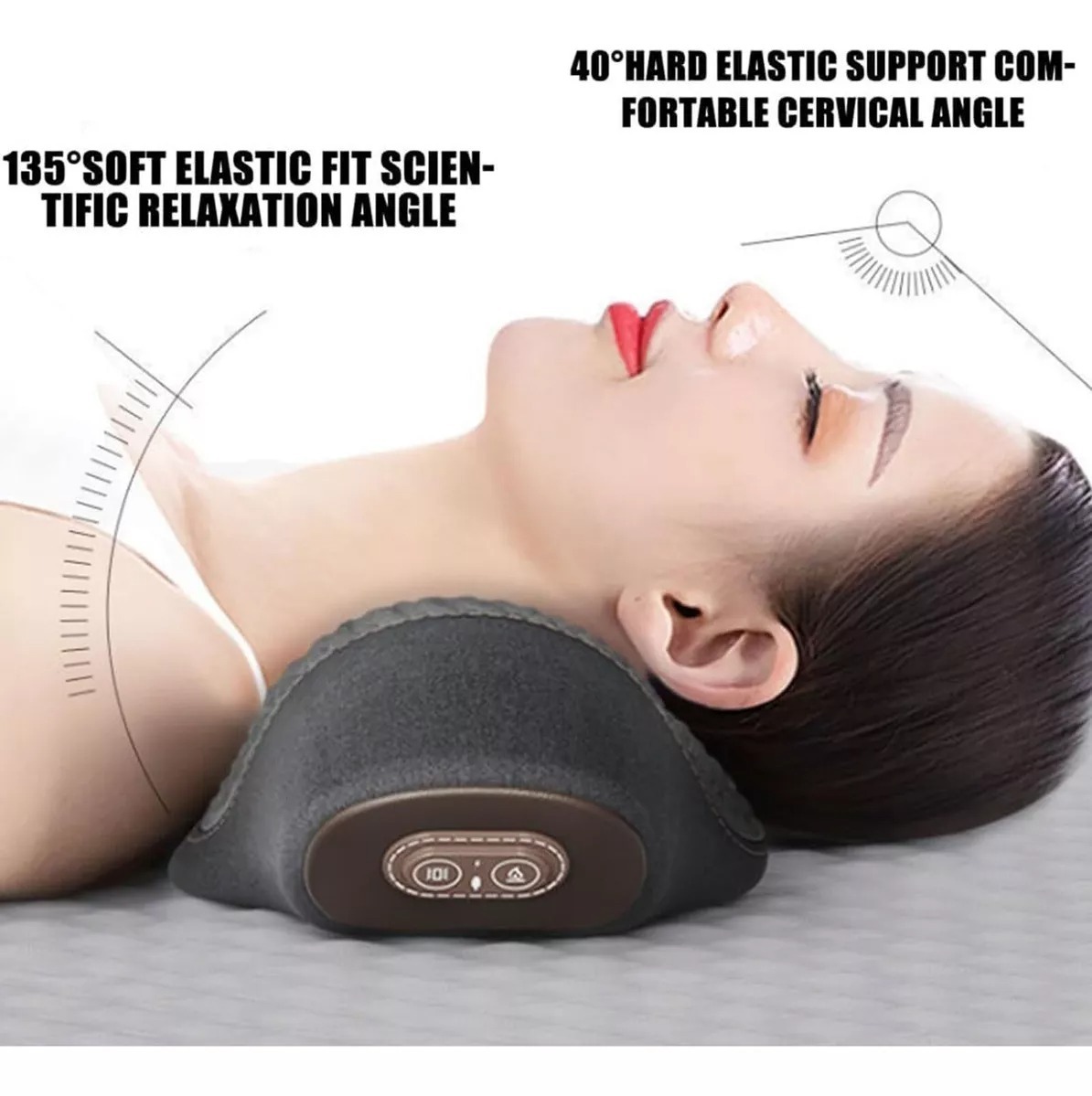 Hebe airbags Elektrische Heiz massage Lenden kissen Taille schützen Entspannungs kissen Ergonomisch gestaltetes Taillen stütz polster