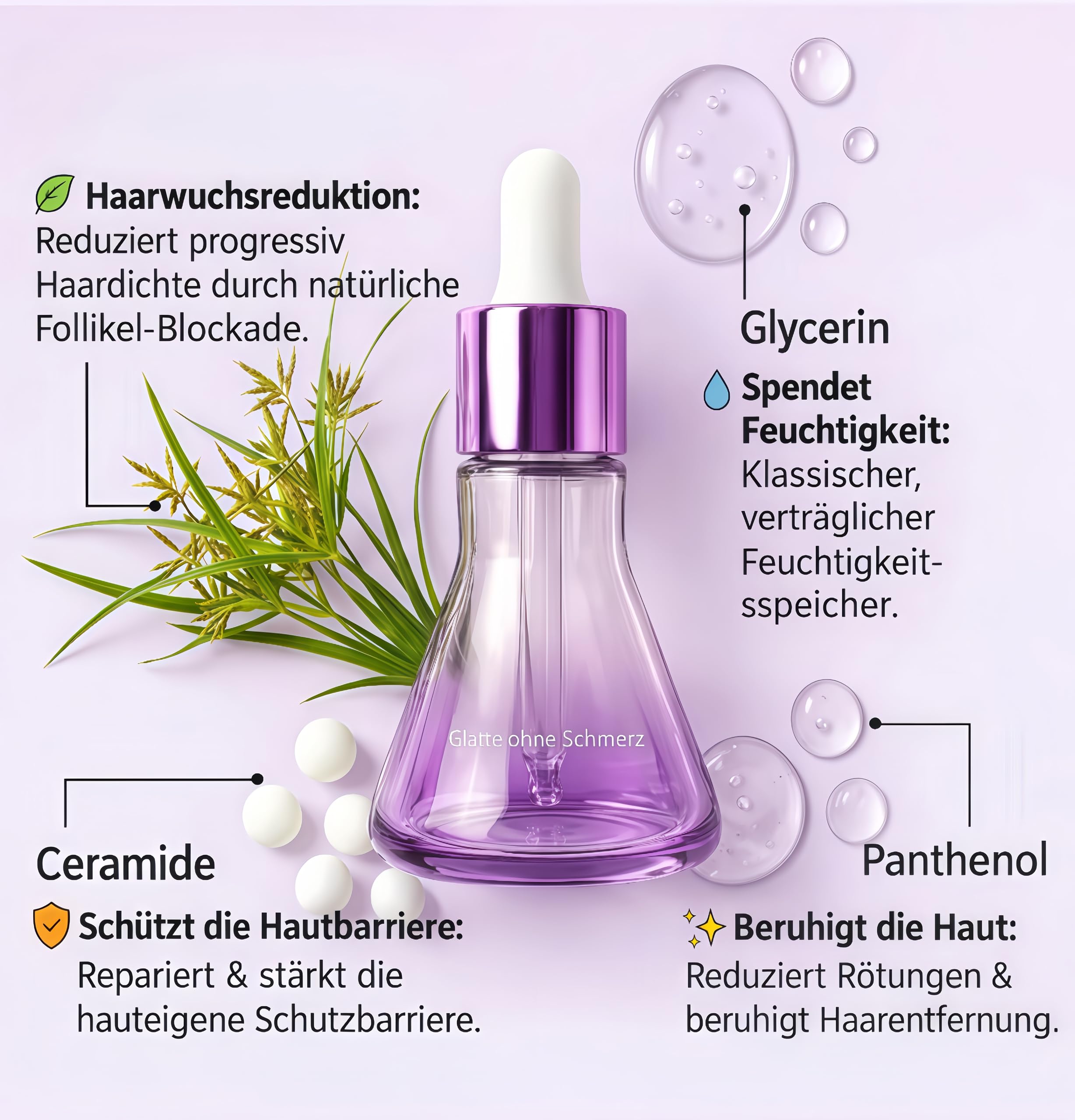 Kavela Cyperus Rotundus Öl – Natürlich Haarwachstum stoppen
