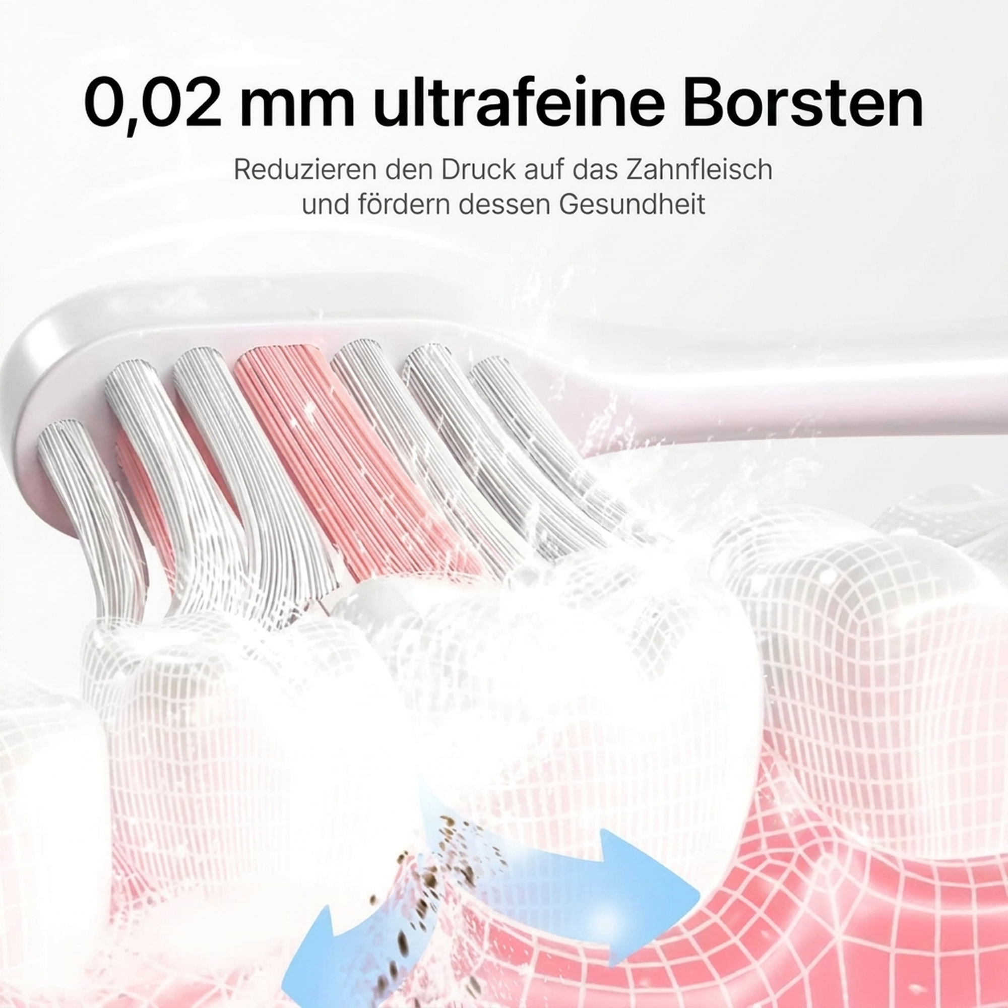 voyfu Schallzahnbürste mit Smart-Display