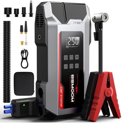 Arrancador de Batería 8000A con Compresor 150 PSI