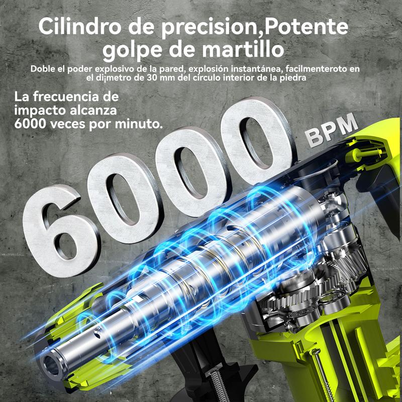 Martillo Rotatorio 3 en 1 SDS-Plus 5000W