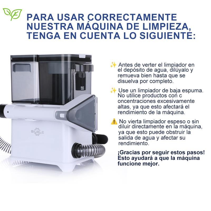 Máquina Limpiadora de Tapicería para Limpieza Profunda