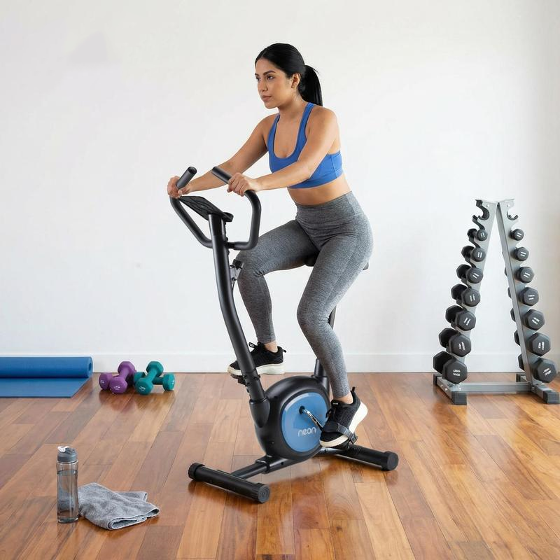 Bicicleta Fija Spinning y Cardio con Pantalla Digital