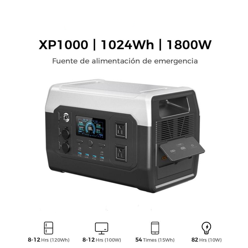 Estación de Energía Portátil 1600W 1024Wh
