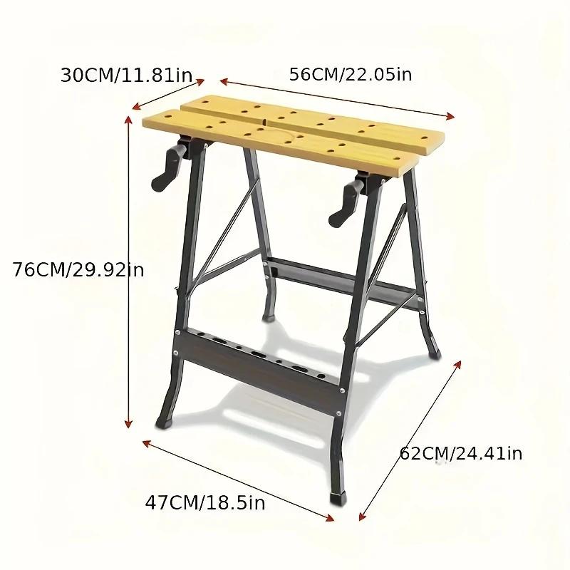 Banco de trabajo, Banco de trabajo móvil portátil, Mesa de trabajo Mesa de trabajo multiusos