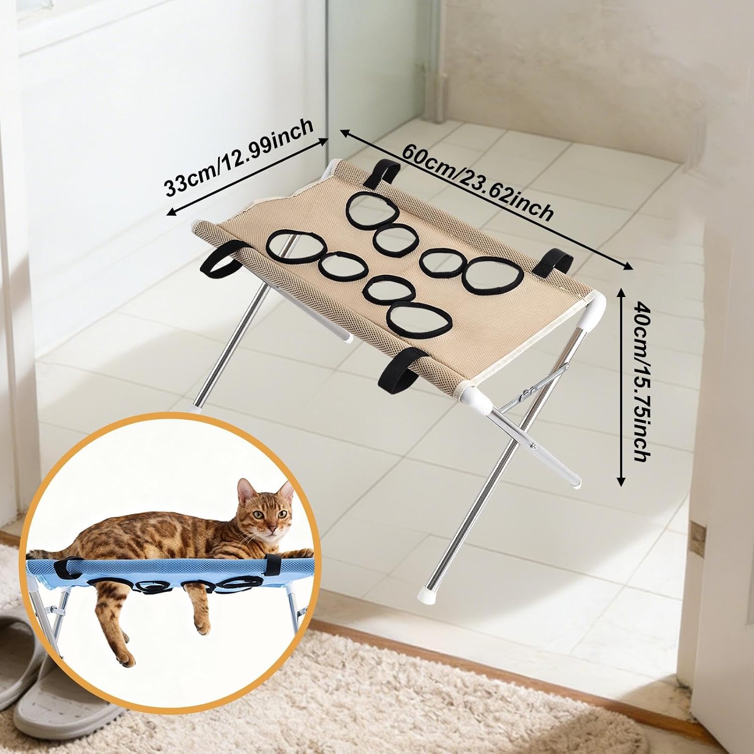 Dog Grooming Hammock for Nail Trimming & Pet Care