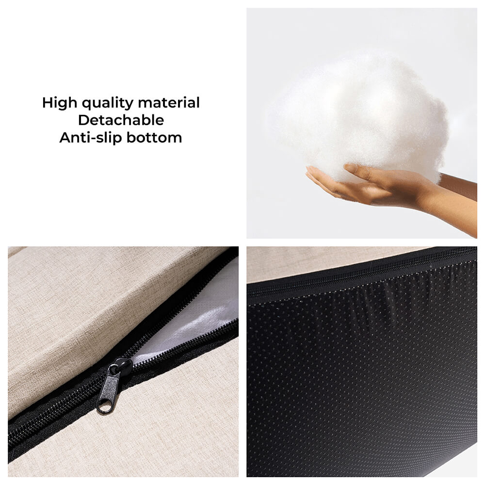 Ultimate Lounger Full Support Comfortable Orthopedic Dog Sofa Bed-wonderminiworld