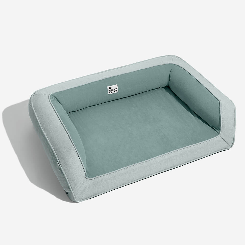 Ultimate Lounger Full Support Comfortable Orthopedic Dog Sofa Bed-wonderminiworld