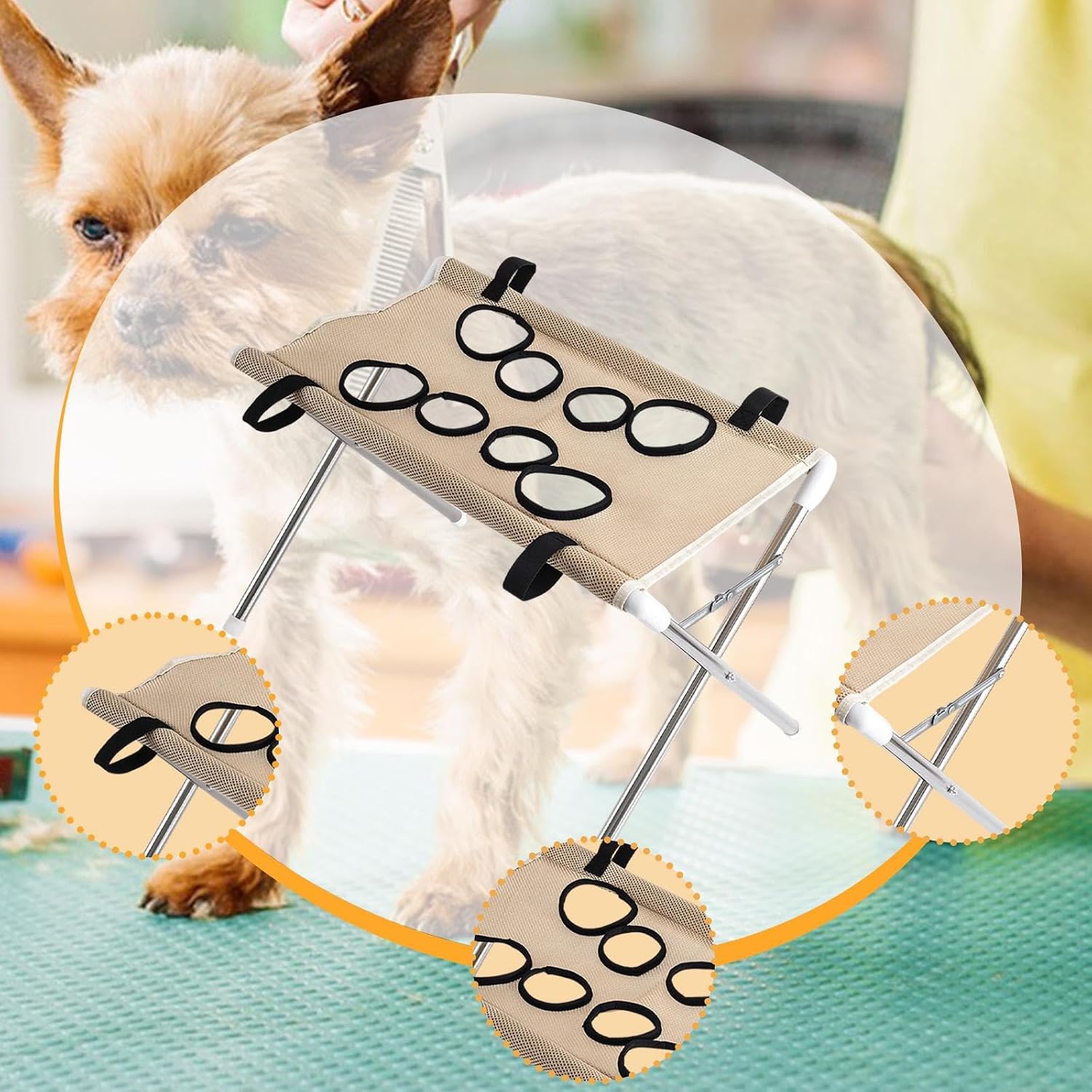 Dog Grooming Hammock for Nail Trimming & Pet Care